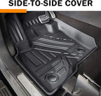 KUST Floor Mats for Ford Edge 2015-2024, All Weather Floor Liners TPE Rubber Mats Ford Edge Accessories High Edge