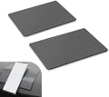 leechio 2 PCS Car Dashboard Anti-Slip Mat, 10.63" x 5.9" Grid Anti Slip and Heat-Resistant Instrument Dash Mat, Dashboard Acc