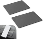 leechio 2 PCS Car Dashboard Anti-Slip Mat, 10.63" x 5.9" Grid Anti Slip and Heat-Resistant Instrument Dash Mat, Dashboard Acc
