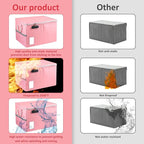 Fireproof Document Box, Fireproof Organizer Safe Box with Lock, Portable Office Storage Cabinet for Hanging Letter/Legal Fold