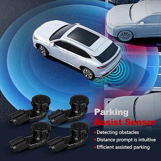 Parking Assist Sensor Compatible with Toyota RAV4 2014-2018,Tunder 2014-2021,Tacoma 2015-2022,Replace#89341-0C010 89341-0C020