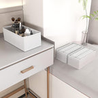 3 PACK Drawer Organizer Clothes，drawer Divider， Dresser Drawer Storage for Sock, Underwear, Bra，Panties，Belt, Tie, Stockings,