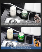 Cup Holder Inserts for 2021-2025 2026 KIA Sorento Accessories, Non-Slip TPE Center Console Protector Organizer to Prevent Spills & Scratches for Sorento Interior Accessories