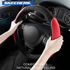 Skechers Steering Wheel Cover,Memory Foam Car Steering Wheel Cover,14.5-15inch Anti-Slip Safety Comfortable Desgin, Universal
