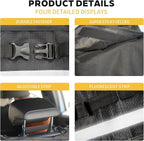 Backseat Hanging Trunk Organizer for SUVs, Cars, Trucks & MPVs | Multi-Pocket Storage with Anti-Slip Straps | Space-Saving Auto