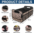 Deosk Car Trunk Organzier for suv,Car Organziers and Storage with 6 Big Pocket for Women/Men 50L Waterproof Polyester Trunk