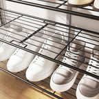 YATINEY 8 Tier Shoe Rack, Shoe Storage Organizer, Large Capacity Shoe Shelf Holds 32 Pairs of Shoes, Sturdy and Stable, for E