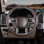 Steering Wheel Cover for Ford F150 2015-2020/ F250 2017-2022/ F350 2017-2022/ F450 2017-2022/ F550 2017-2022/ Ford Expedition 2018-2021 Steering Wheel Protector for Ford Steering Wheel Accessories