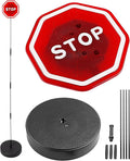 Garage Parking Aid,Garage Stopper for Parking Car,LED Flashing Stop Sign,Car Accessories Warning Adjustable Height Parking Assistant Stop Indicator Sensors for Vehicles,Fits RV,SUV, Cars