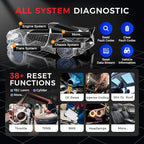 Launch X431 PROS V 5.0 2026 Newly Bidirectional Scan Tool Bluetooth Launch Scanner with DBSCar VII Connector 38+ Reset for All