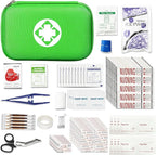 276 Car First Aid Kit for Business, Portable First Aid Kits Travel Szie Emergency Essentials Supplies for Outdoor Activities 