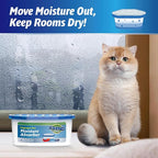 Moisture Absorbers, 12 Pack, Compact Dehumidifier for Closet, Efficient Humidity Absorber Boxes, Moisture Absorber for