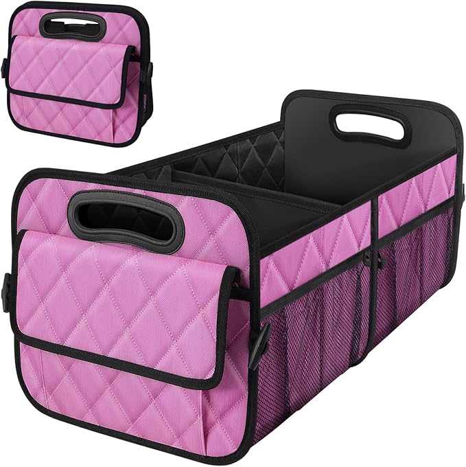 Deosk Car Trunk Organizer for SUV, Car Organizers and Storage with 6 Pocket, Car Accessories for Women/Men 70L Waterproof