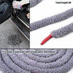10 Feet Soft Water Absorbent Rope Tint Tools, Window Tint Film Install Water Drying Absorbed Rope, Automotive Windshield