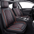 MIROZO Front Seat Covers,2PCS Car Seat Covers Red Waterproof Seat Protector Automotive Vehicle Cushion Cover Universal Fit fo