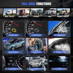 Heavy Duty Truck Scanner Full System Diesel Diagnostic Scan Tool HD OBD/EOBD/OBD2 Automotive Code Reader for Cars and Trucks