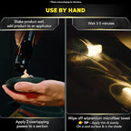Meguiar's Ultimate Liquid Wax, Improved Liquid Car Wax Formula for Durable Protection that Shines, Premium Towel and Applicator Pad Car Accessories Included, 16 Oz Bottle