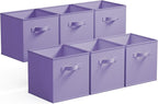GRANNY SAYS Cube Storage Bins, 11 Inch Cube Storage Organizer, Fabric Collapsible Storage Bins, Durable Storage Cubes for She