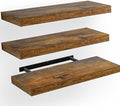 AMADA HOMEFURNISHING Floating Shelves, Wall Shelves for Bathroom/Living Room/Bedroom/Kitchen Decor, Decor Shelf with Invisibl