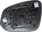 Replacement Passenger Right Side Door Mirror Glass Heated with Back Plate for Toyota Tacoma 4 Runner RAV4 2014-2023