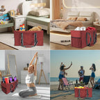 50L Utility Tote Bag Reusable Grocery Shopping Bag