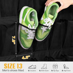 MISSLO 35 Large Pockets Over the Door Shoe Rack for Door Sturdy Oxford Over the Door Shoe Organizer Closet Hanging Shoe Holde