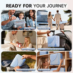 11 Set Packing Cubes for Travel, Gifts for Women Mom Kids, TSA Approved Bags for Makeup, Cosmetic, Toiletry, Suitcase Organiz