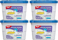 Bagus Moisture Absorbers Boxes (4 Pack) - 10.5 Oz Dehumidification Containers for Closet, Bathroom, Storage, Kitchen, Car,