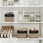 Goodpick Storage Baskets, Shelf Baskets for Organizing Dog Toy Basket Closet Organizer Bins Nursery Woven Basket for Storage 