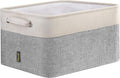 BALEINE 1 Pack Fabric Closet Storage Bins for Shelves, Linen Closet Organizers and Storage, Decorative Baskets for Organizing