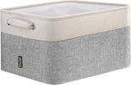 BALEINE 1 Pack Fabric Closet Storage Bins for Shelves, Linen Closet Organizers and Storage, Decorative Baskets for Organizing