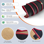 KEYOOG Dashboard Cover Dash Mat Fit for Fo-rd Explorer 2019-2011 (Without HUD Models), Car Dash Board Mat Anti-Glare Carpet, 