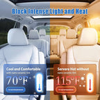 ARANA Car Window Tint Film 70% VLT - 20" in x 10'Ft Nano Ceramic Window Tints for Front Windshield, 99% Sun Heat UV/IR Rays Blocking HD Vision Anti Glare & Scratch