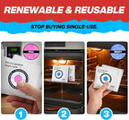 Cedar Mill Fine Firearms Gun Safe Dehumidifier - 100g Rechargeable Desiccant Packs - Reusable Moisture Absorbers for Rifle