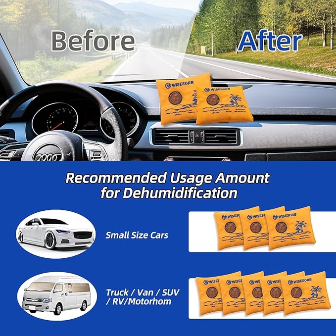 100gx10pcs Rechargeable Desiccant Packs for Storage, Reusable Dehumidifier Bags Visible Color Indicating Silica Gel Packets