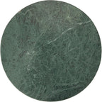 Creative Co-Op Round Marble Lazy Susan, Green