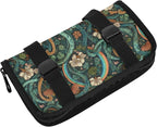Car Tissue Holder Car Visor Organizer Tissue Box Holder for Car Sun Visor Organizer with Car Vehicle Accessories Essentials Interior for Women Men Teal Vines Flowers Rainbow St.Patrick
