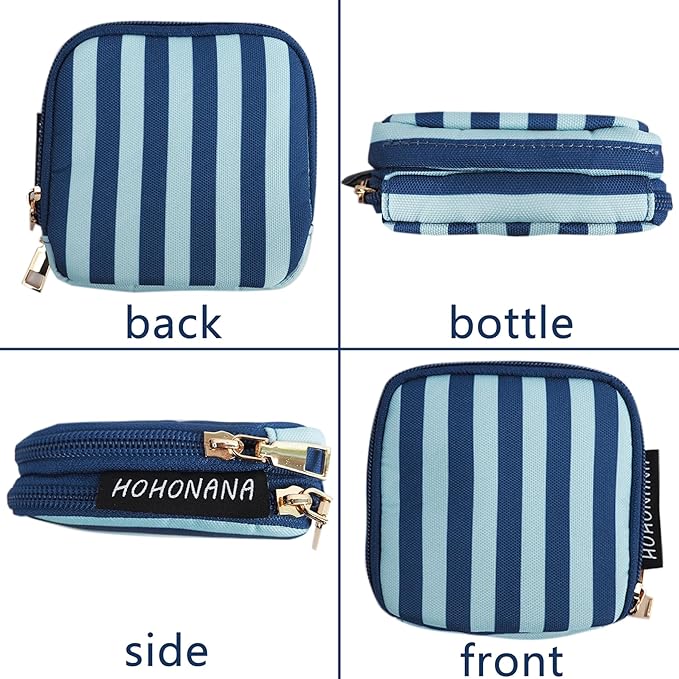 Travel Jewelry Case Small Jewelry Organizer Purse Jewelry Bag Women Jewelry Purse Double Layers for Bracelet Rings Earring Ne