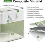 13 x 13 Inch Cube Storage Bins, 6 Pack Fabric Storage Basket with Handles, Foldable Boxes Organizer for Shelf Baskets for Hom