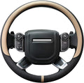 COFIT Breathable Car Steering Wheel Cover 16 inch Auto Universal Leather Wrap Non-Slip Steeringwheel Protector Automotive Int