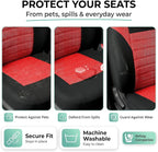 FH Group Automotive Car Seat Covers Front Set Premium 3D Air Mesh Front Seat Covers, Airbag Compatible Universal Fit Interior