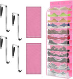 Kotkn Over The Door Shoe Organizer with 12 Large Breathable Pockets - Durable Hanging Storage for the Entire Family's Shoes (