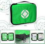 Home-Businesses First-Aid Emergency-Kit for Camping-Car - 300 Pcs Urgent Essential First Aid Kits Refill Supplies with Tourni