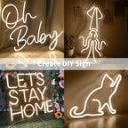 iNextStation Warm White LED Rope Lights 16.4FT/5M DC12V LED Strip Lights, IP65 Waterproof Silicone Neon Light Strip, Flexible Led Light Strip 0.98in Cut for DIY, Rope Led Lights for Bedroom(with Plug)