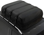 iBirdie Roof Rack Cargo Carrier 20.4 Cubic Feet, Soft-Shell Rooftop Cargo Box, Waterproof Heavy Duty 1200D for Car with/Without Roof Rack, Includes Anti-Slip Mat, Door Hooks, 52x40x17 inches