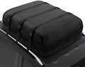 iBirdie Roof Rack Cargo Carrier 29.1 Cubic Feet, XL Soft-Shell Rooftop Cargo Box, Waterproof Heavy Duty 1200D for Car with/Without Roof Rack, Includes Anti-Slip Mat, Door Hooks, 56x45x20 inches