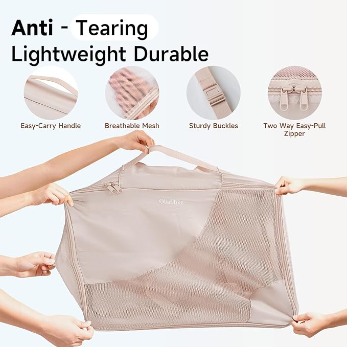11 Set / 9 Set Packing Cubes for Travel,Gifts for Women Mom Kids,TSA Approved Bags for Makeup, Cosmetic, Toiletry, Organizers