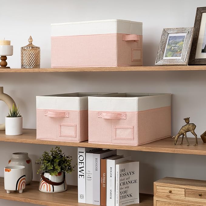 GRANNY SAYS Storage Baskets for Organizing, Fabric Storage Bins for Shelves, Closet Storage Boxs, Clothing Storage and Organi