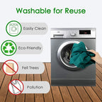 BeeGreen Marrs Reusable Grocery Bags Wholesale Marrs Green Reusable Kitchen Bags Bulk Foldable-Machine Washable with Zipper Storage Pouch 20 Packs