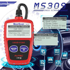 Autel OBD2 Scanner MS309 Universal Car Engine Fault Code Reader, Check Engine Light and Emission Monitor Status, OBDII CAN